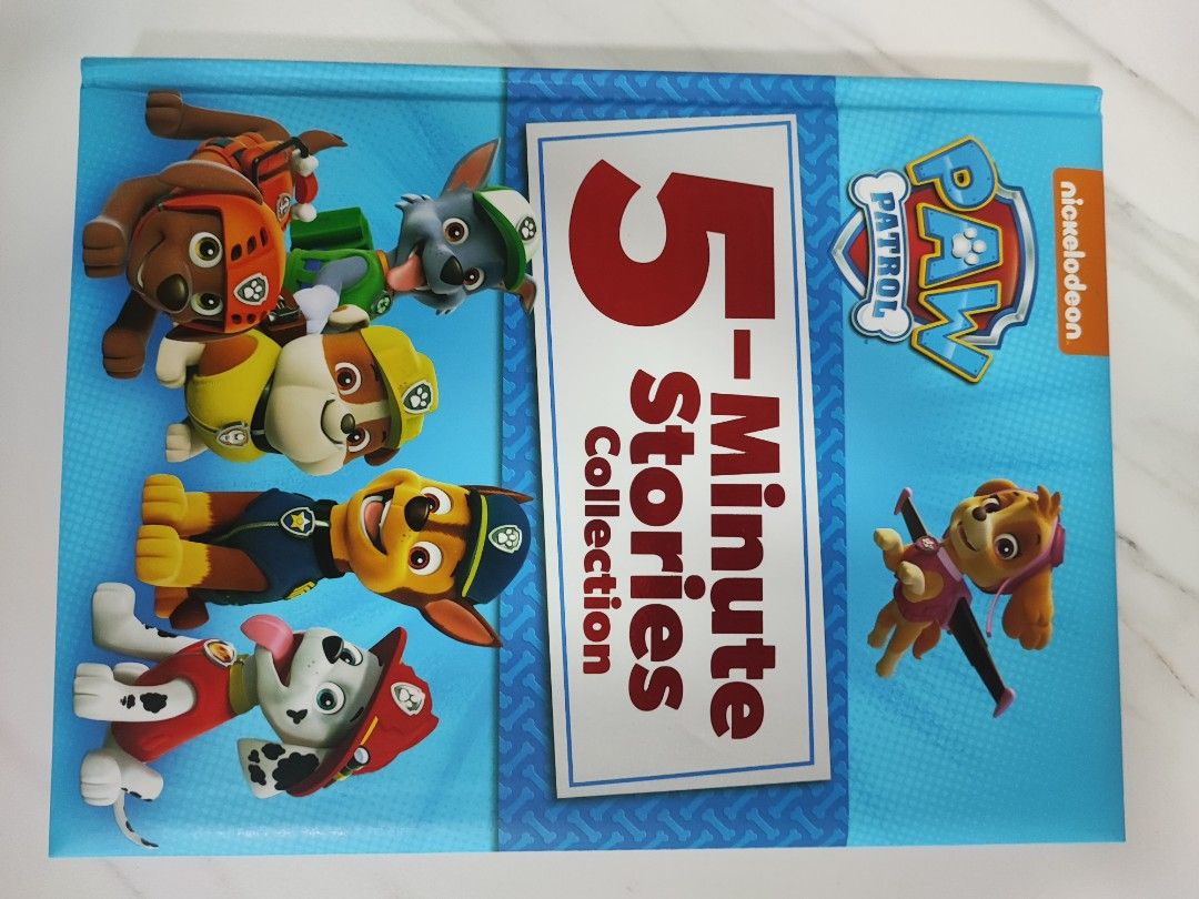 汪汪隊5分鐘故事書 paw patrol 5 minute stories 天天 sky baby shark Pokemon Kuromi