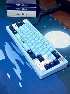 75% Custom Mechanical Keyboard (Mizu0107) - Fully Modded Tri Mode ...