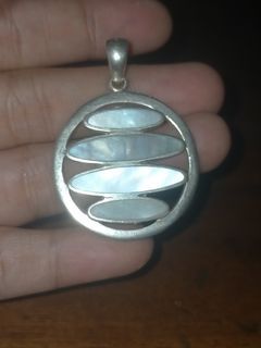 925 Silver Mother of Pearl Pendant