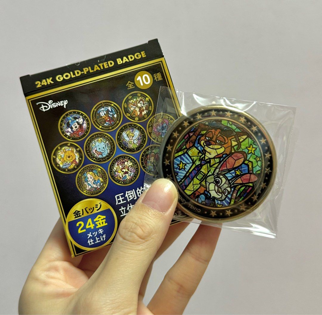 Disney 24K GOLD-PLATED BADGE 金バッジ ベル Disney 24K GOLD-PLATED BADGE 金バッジ ベル