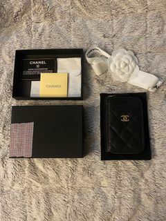⚜️ Chanel Quilted Caviar Short Wallet - Black [RUSH, PLS READ DESC]
