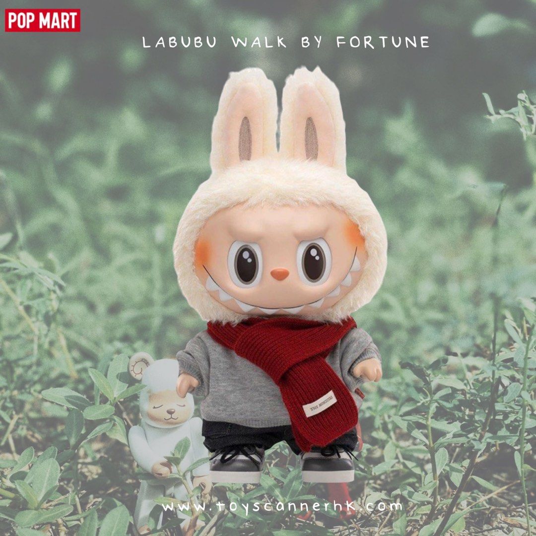 預訂Pre-Order) POP MART x How2work LABUBU WALK BY FORTUNE 搪