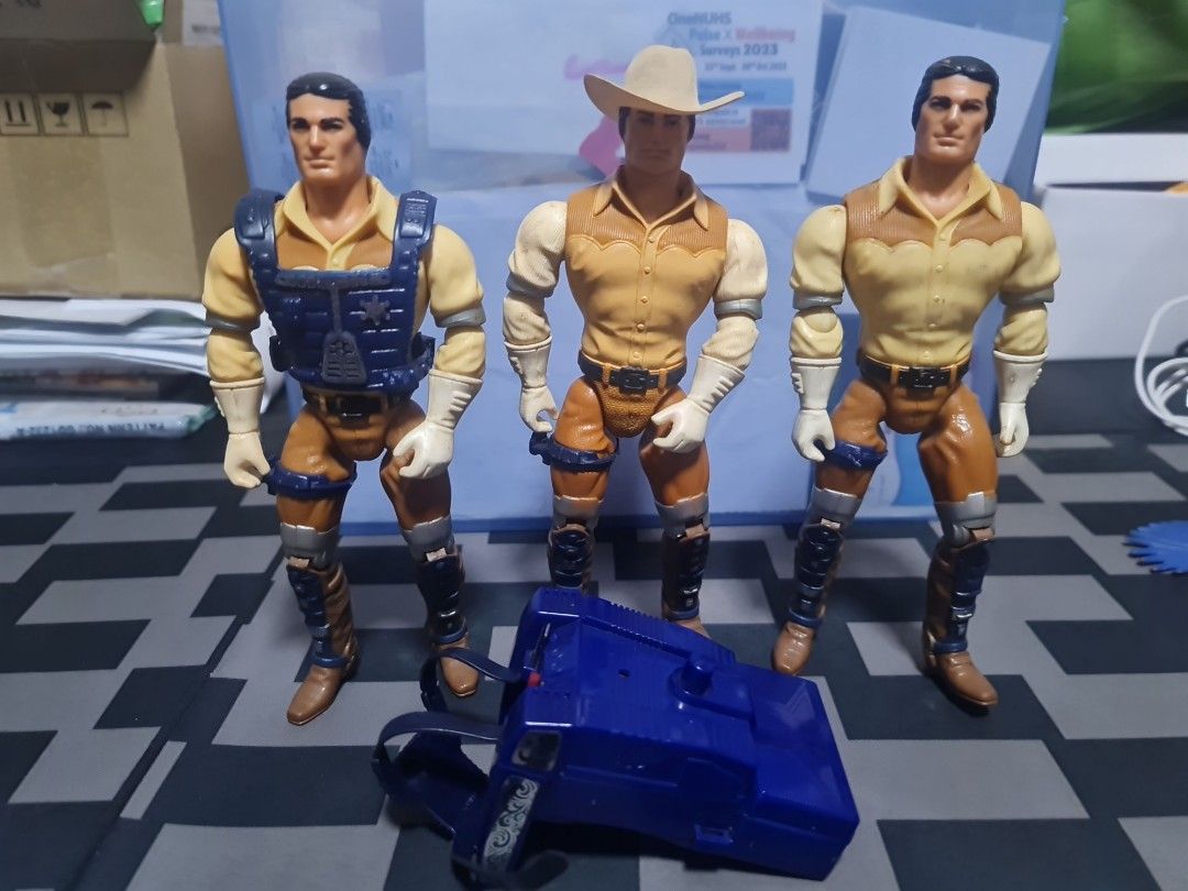 Sac à Dos Vintage Mattel Bravestarr Laser Fire MIB – Pour Figurine, Collection