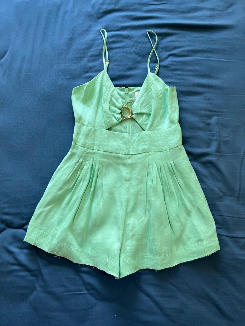 Aje Simone Ring Cut Out Playsuit AUS8, Women's Fashion, Dresses & Sets, Rompers on Carousell Aje Simone Ring Cut Out Playsuit AUS8, Women's Fashion, Dresses & Sets, Rompers on Carousell
