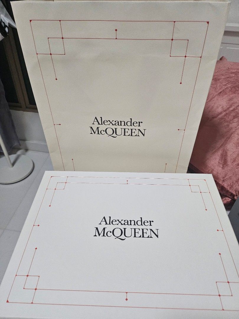 Alexander mcqueen shoe box new arrivals