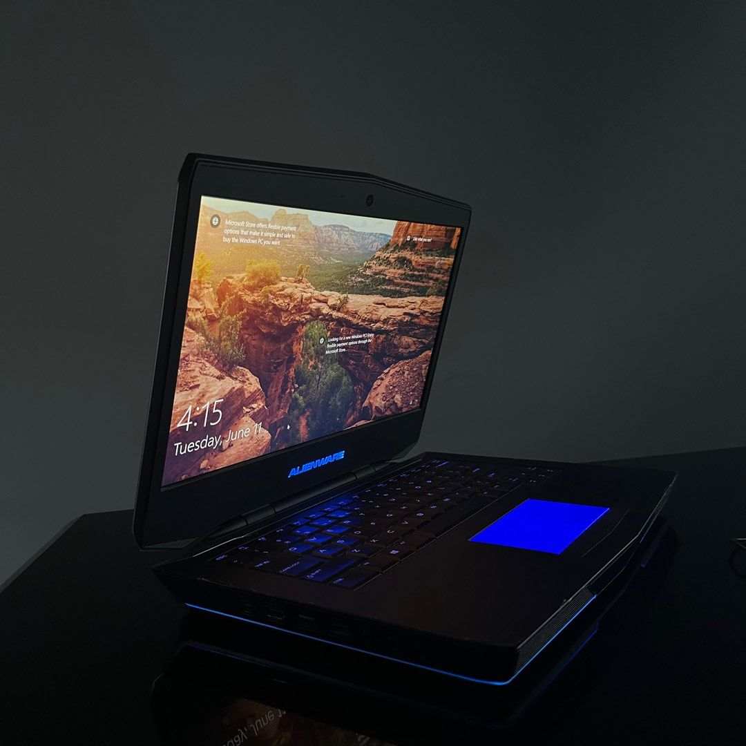ALIENWARE 14 Intel(R) Core(TM) i7/8GB RAM/222GB SSD, Computers & Tech ...