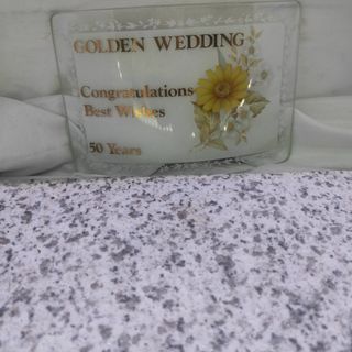 AN70 Home Glass Decor Golden Wedding
From UK for 80