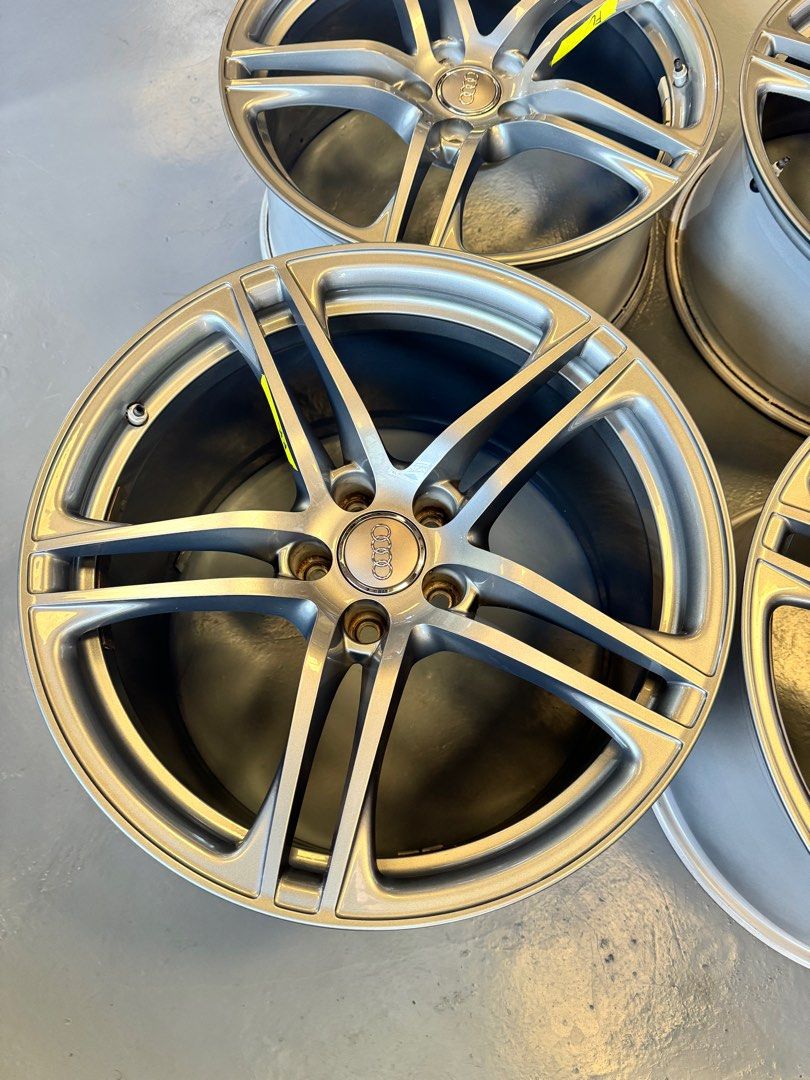 Audi R8 Gen 1 Rims Audi r8 factory titanium wheels 19's mk1, Car Parts & Accessories, Mags ...