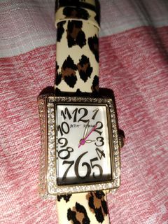 authentic betsey johnson watch