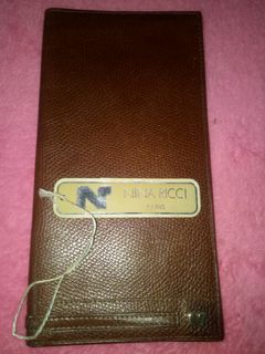 Authentic NINA RICCI slim long wallet