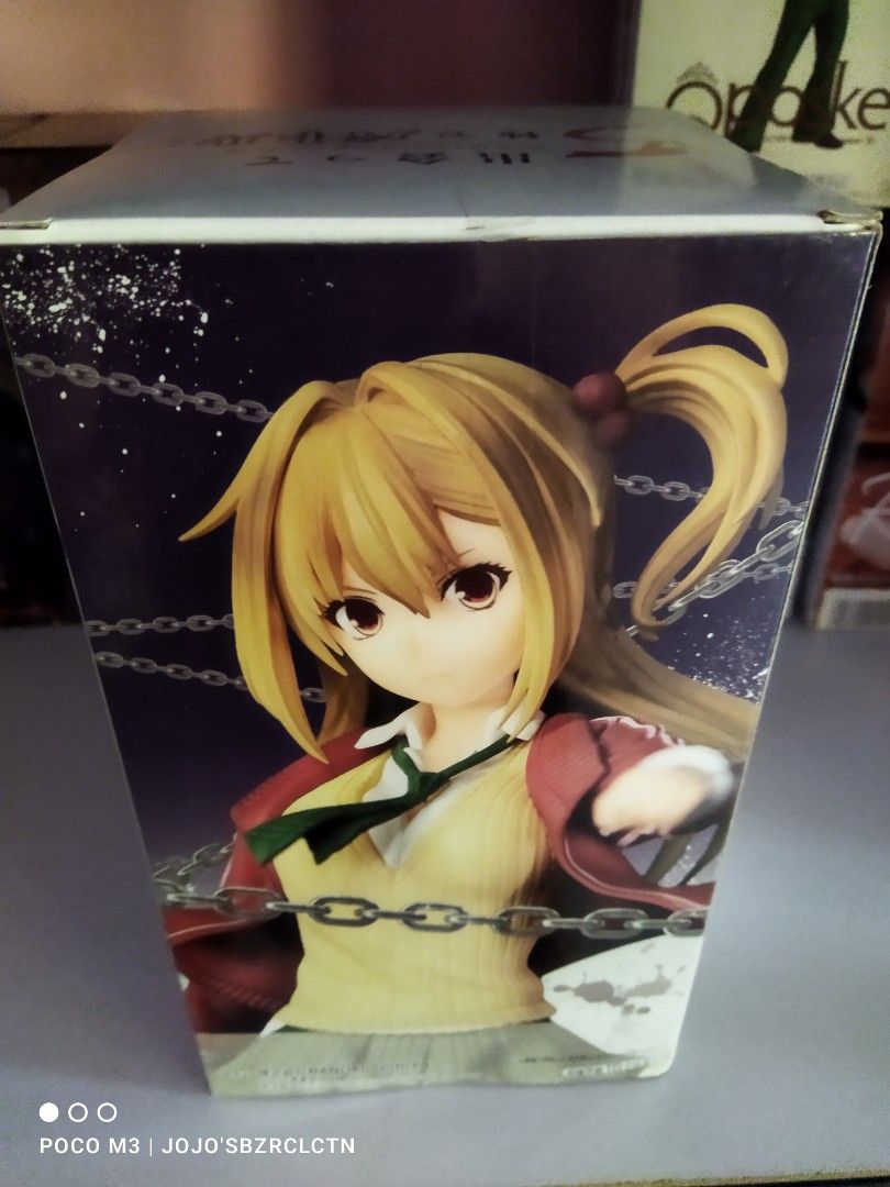 Banpresto battle in 5 seconds after meeting Yuri Amagake figure (Category: Figurines & Statues) located in Cavite. Submitted by jojoscollection (Listing ID 1308143140, Image 3). Description: Brand New Unopened actual photos are posted authentic from Japan + shipping fee MOP: Gcash MOD: J&T Express, Lalamove or Pickup Location: Dasmariñas, Cavite Packaging: We will secure your item in a box with bubble wrap and fragile sticker. Happy collecting!.