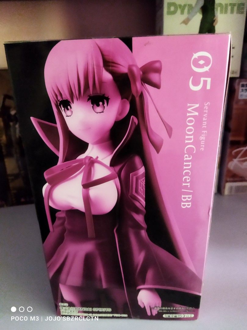 Banpresto Fate Grand Order Servant Figure Moon Cancer BB 05 (Category: Figurines & Statues) located in Cavite. Submitted by jojoscollection (Listing ID 1308143658, Image 3). Description: Brand New Unopened actual photos are posted authentic from Japan + shipping fee MOP: Gcash MOD: J&T Express, Lalamove or Pickup Location: Dasmariñas, Cavite Packaging: We will secure your item in a box with bubble wrap and fragile sticker. Happy collecting!.