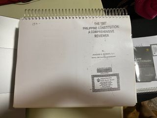 Bernas 1987 Constitution Comprehensive Reviewer COPY