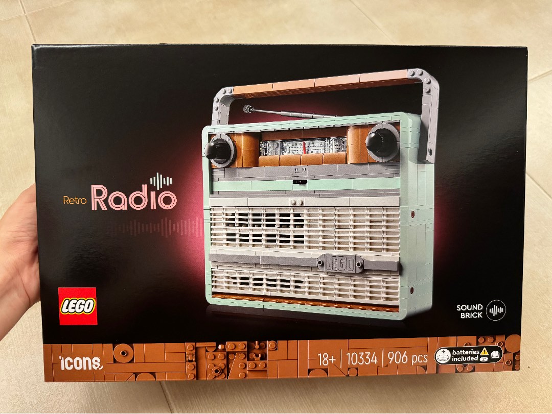 【BNIB】Lego 10334 Retro Radio, Hobbies & Toys, Toys & Games on Carousell