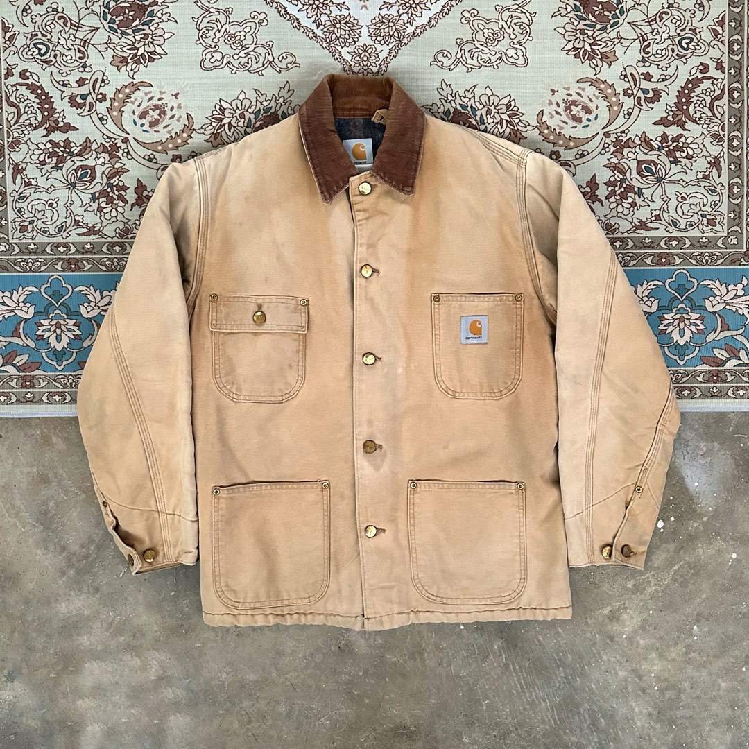 Carhartt Chore Jacket Men s Fashion Coats Jackets and Outerwear on Carousell