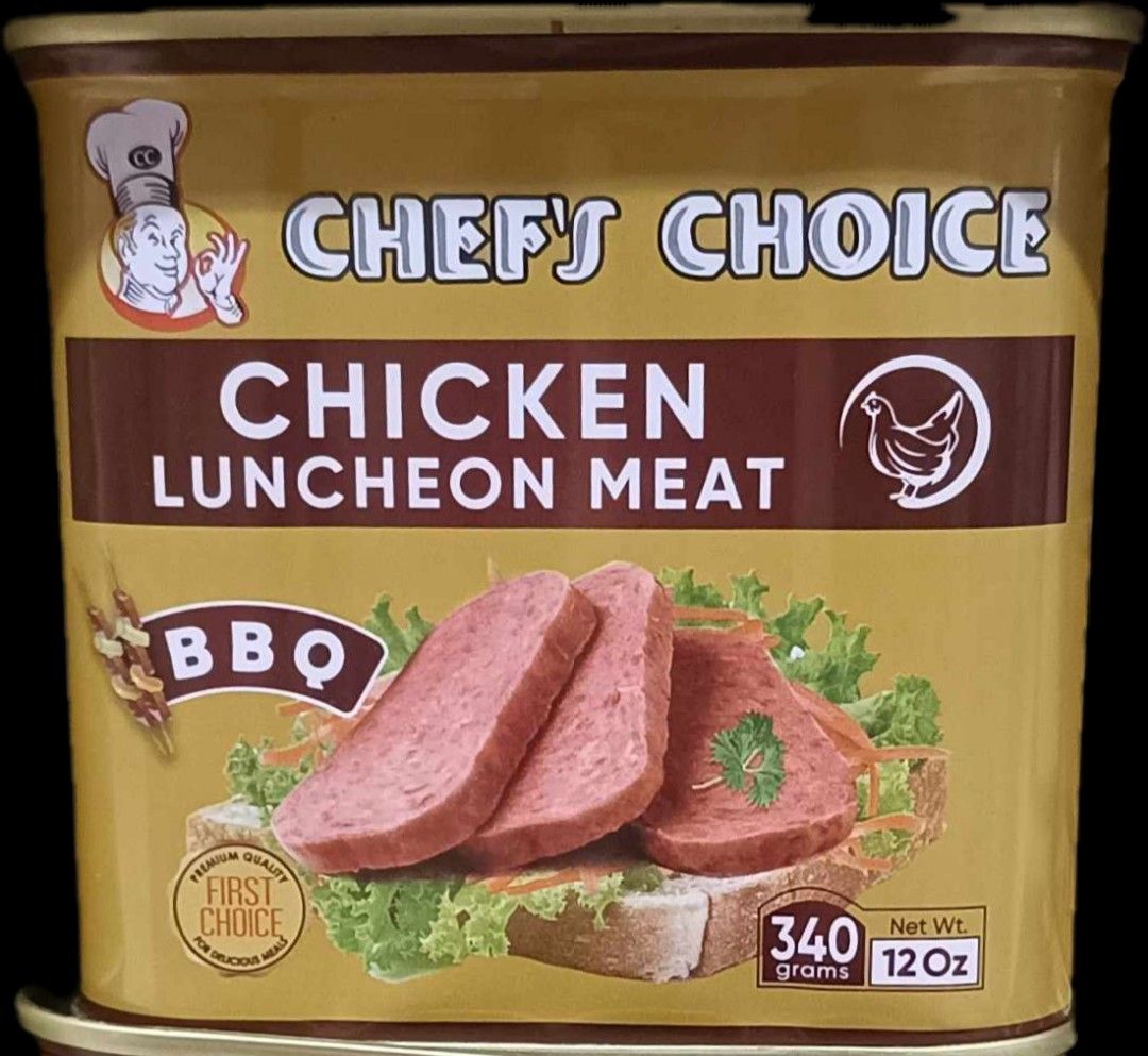 Chef’s Choice BBQ Flavor Chicken Luncheon Meat 340g Halal Certified