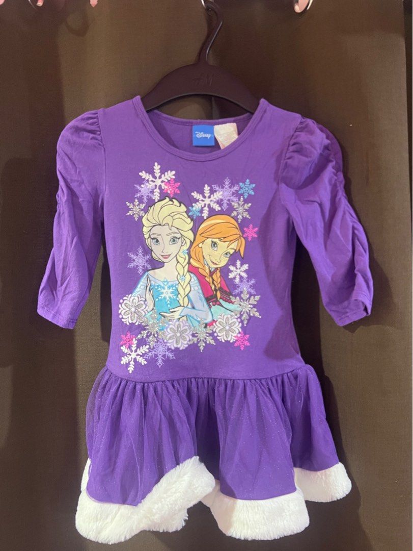 Disney Frozen dress (Category: Babies & Kids Fashion) located in Manila. Submitted by ceeloved_ (Listing ID 1308230676, Image 1). Description: Everything must go! Major closet decluttering. Outgrown 4-5t.