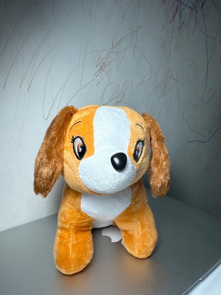 Dog plush (Category: Plushies & Soft Toys) located in Taytay. Submitted by olgaragesaleph (Listing ID 1308243214, Image 1). Description: Dog plush.