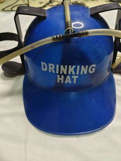 Drinking Hat + sunglass straw