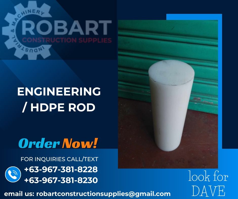 ENGINEERING/HDPE ROD, Commercial & Industrial, Construction Tools ...