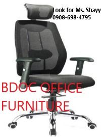 Executive Mesh Chair / Mobile Pedestal / Office Cubicle / Pantry Table / Podium / Office Partition / Office Furniture