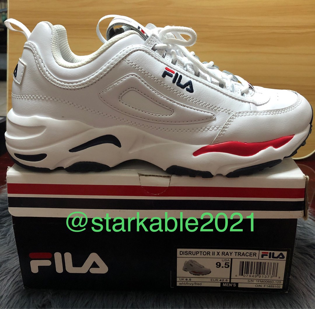 FILA DISRUPTOR II X RAY TRACER MEN s SHOES Luxury Sneakers Footwear on Carousell