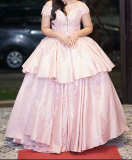 FOR RENT / SALE 2 in 1 Pink Ball Gown
