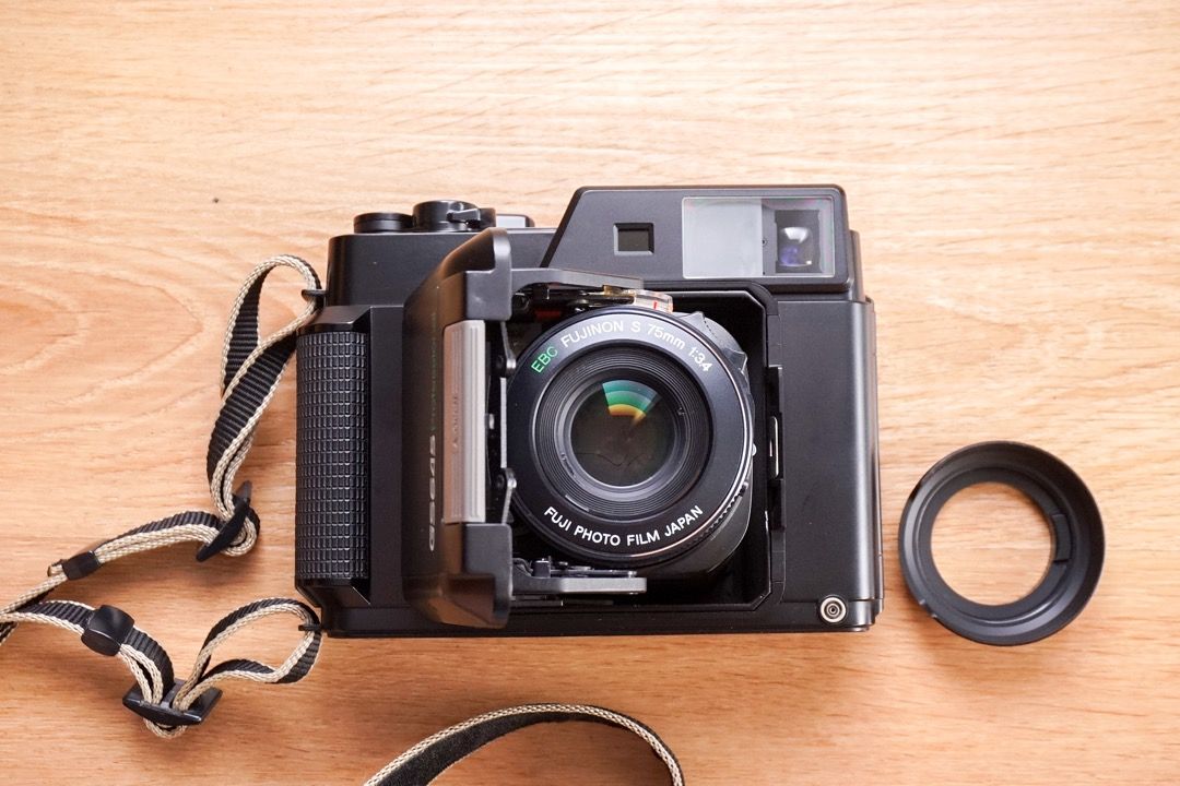 動作品　FUJICAフジカ GS645 Pro 75mm f3.4 FUJICA GS645 Professional 75mm（外観美品/露出計動作品】フジ