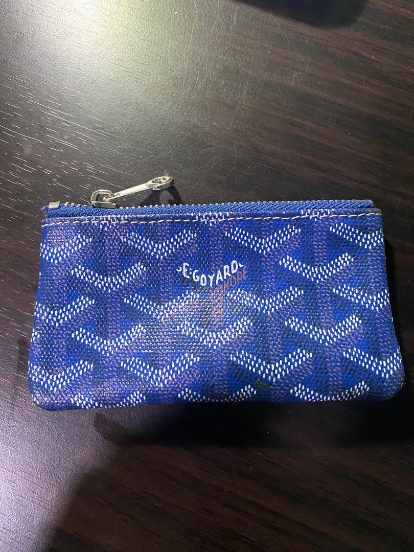 Goyard coin purse with keychain Women s Fashion Bags Wallets Wallets Card holders on Carousell