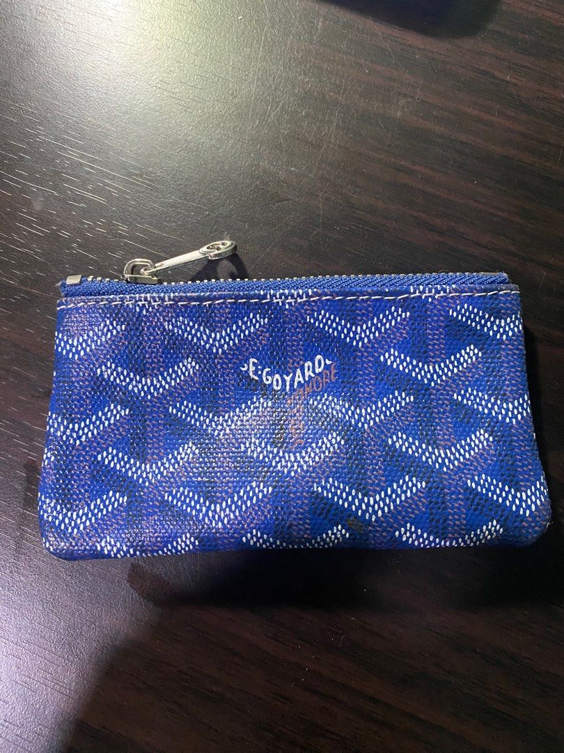 Goyard coin purse with keychain Women s Fashion Bags Wallets Wallets Card holders on Carousell
