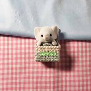 Handmade Bed for Poseable Sylvanian Families Baby