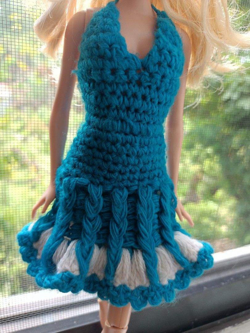 Handmade barbie dresses store