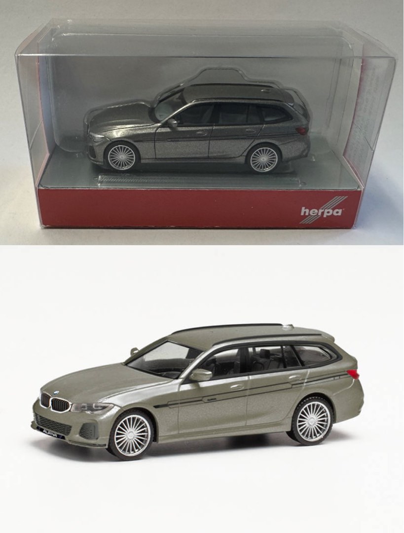 Herpa 1/87 - BMW 3-series Alpina B3 Touring 2019 (Oxide Gray Herpa 1/87 - BMW 3-series Alpina B3 Touring 2019 (Oxide Gray