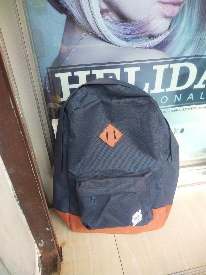 Hershel Heritage Navy Backpack Men s Fashion Bags Backpacks on Carousell