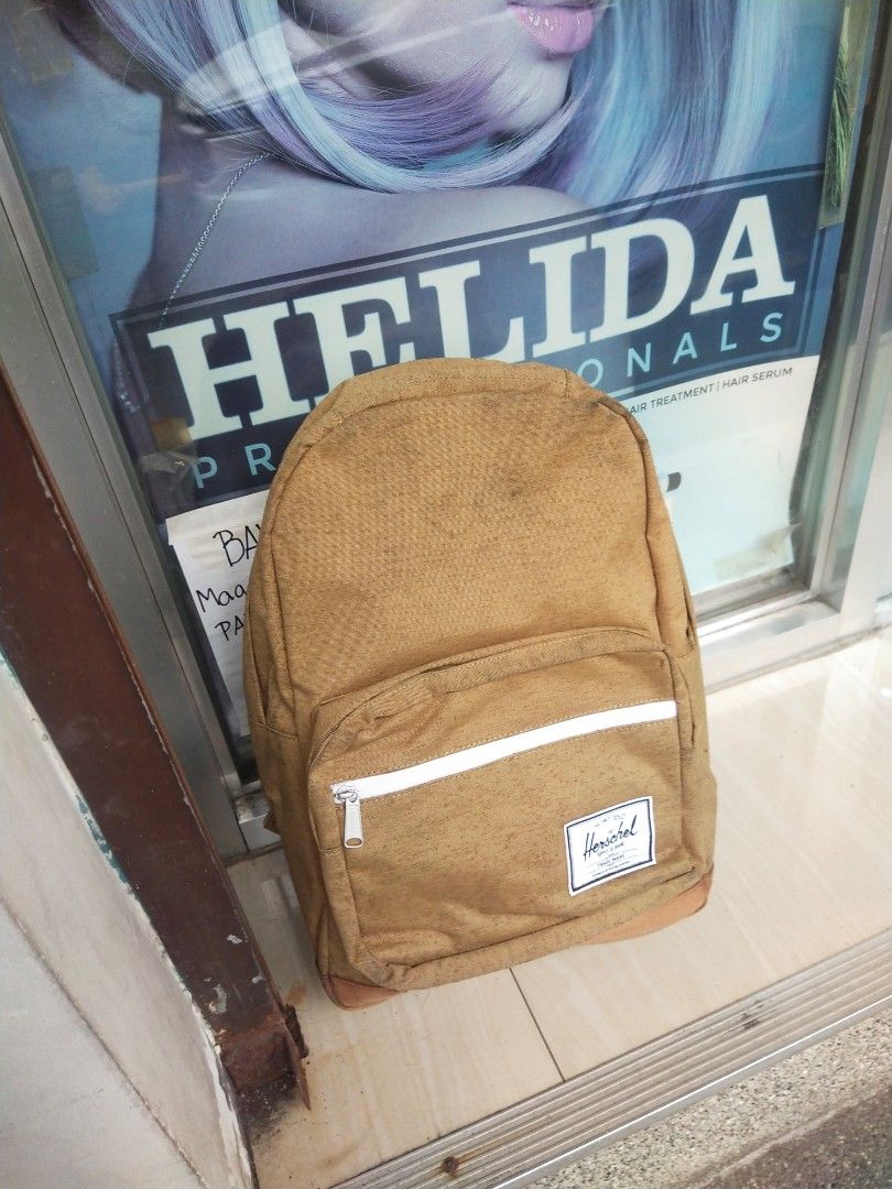 Hershel pop quiz backpack brown bag (Category: Backpacks) located in Manila. Submitted by clovergold888 (Listing ID 1308270574, Image 2). Description: Hershel pop quiz backpack brown bag... Brandnew. Unisex bag.. Branded.. High quality 4,490 original price.