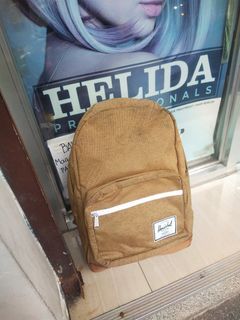 Hershel pop quiz backpack brown bag