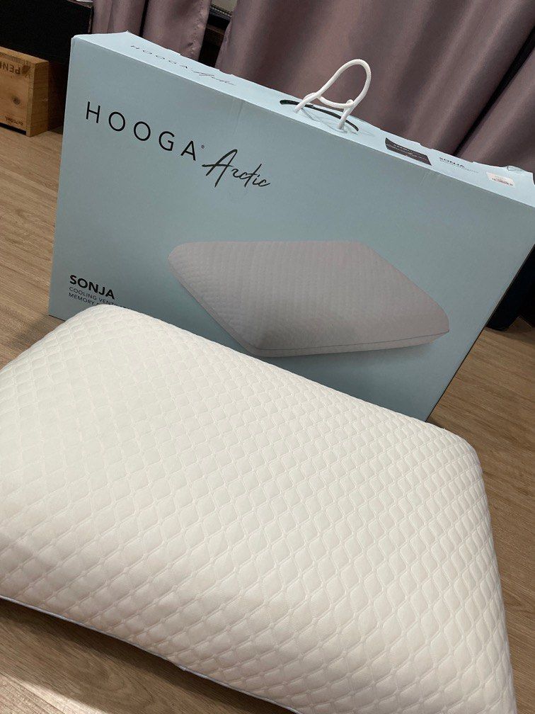 Hooga Arctic Sonja cooling ventilated memory pillow very new Furniture Home Living Bedding Towels on Carousell