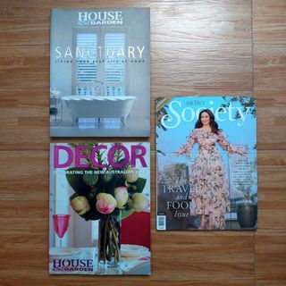 2014 House & Garden / Sanctuary and Decor Australian Magazines || 2020 Metro Society Small Laude and Anne Curtis