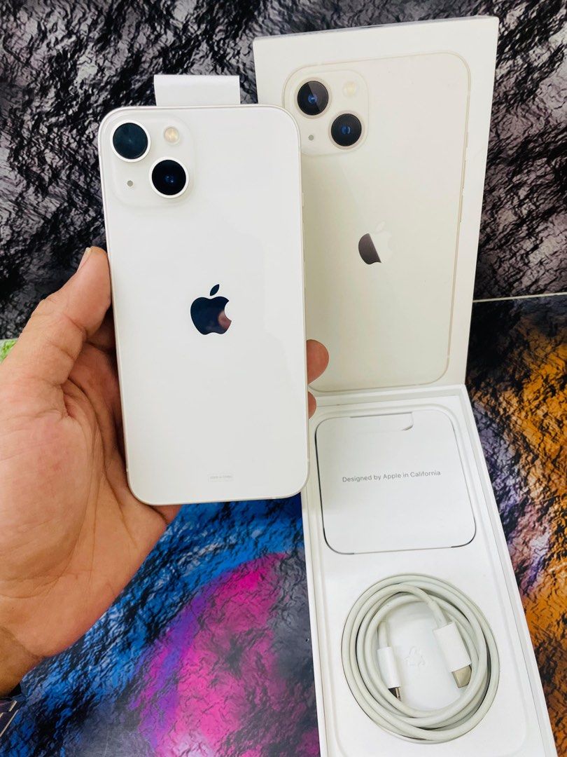 iPhone - iPhone 13 128GB Appleストア購入　スターライト iPhone 13 128GB Appleストア購入 スターライト