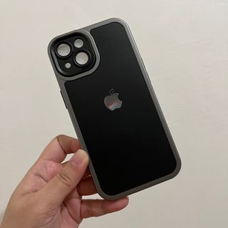 iPhone 13 Luxury Phone Case / Black + Gray