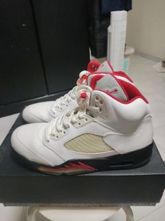 Nike air jordan 5 retro og fire red best sale
