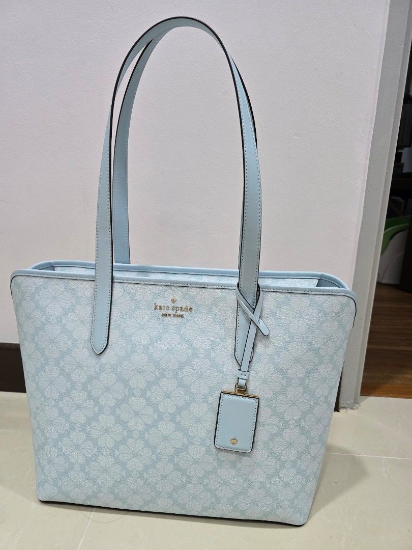 Kate spade light blue tote 2025
