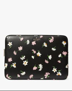 Kate Spade Printed Floral Waltz Laptop Sleeve