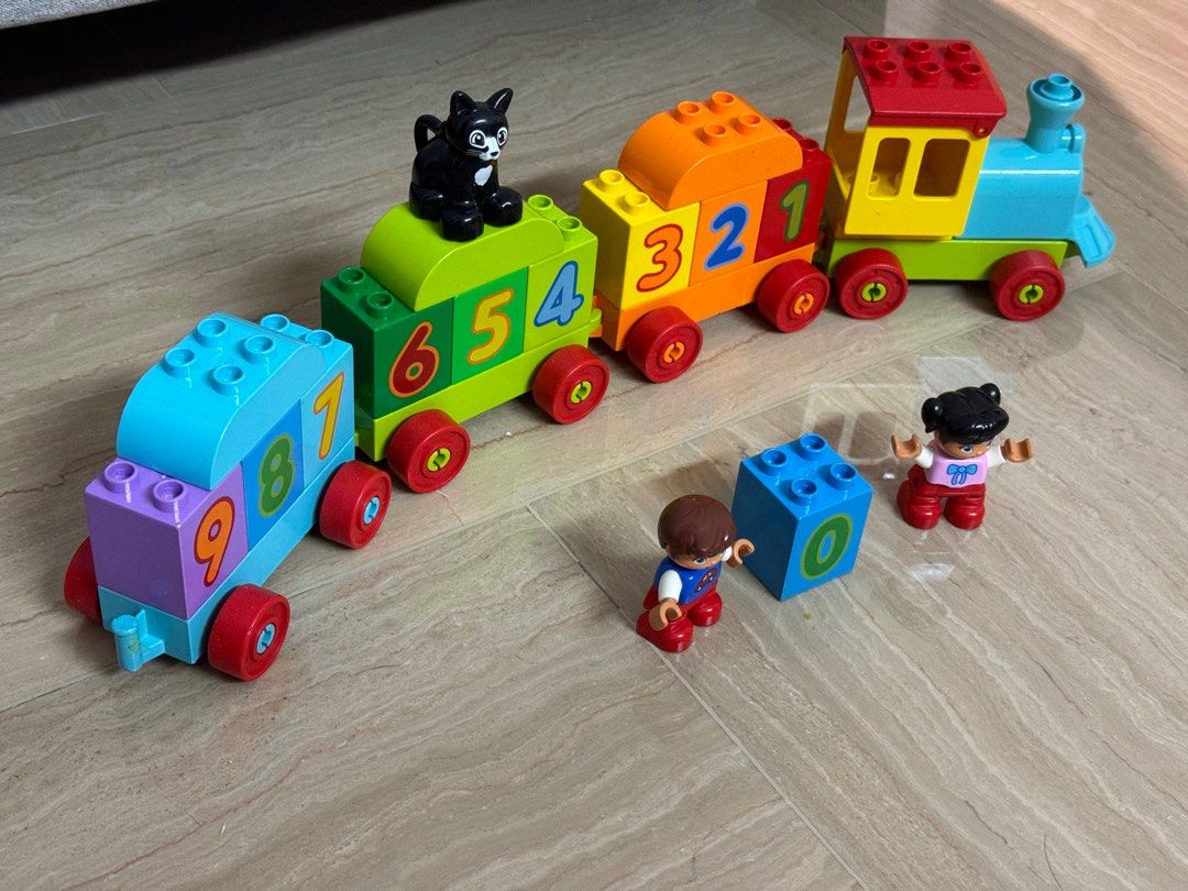 Lego Duplo My First Number Train 10847 Hobbies Toys Toys Games on Carousell