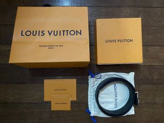 LV Louis Vuitton Initiales 40mm Reversible Belt ( Brand New )