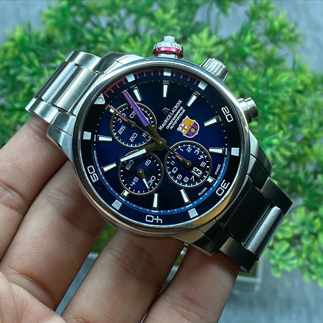 maurice lacroix fc barcelona watch