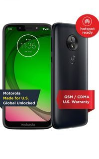 Motorola G7 Play (Unlocked) + Screen Protector