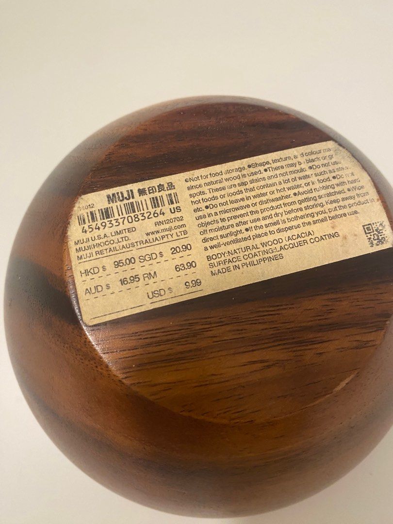 MUJI Bowl, Furniture & Home Living, Kitchenware & Tableware, Dinnerware &  Cutlery on Carousell