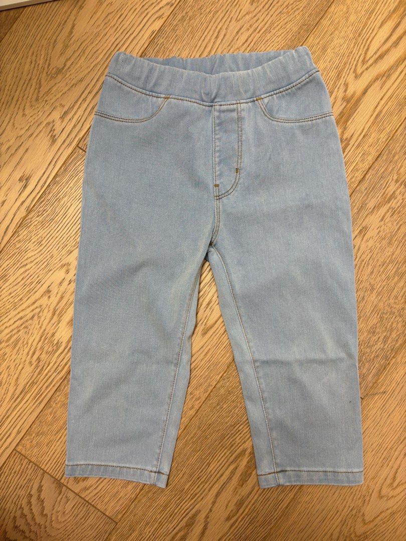 Muji kids小童薄牛仔褲120cm, 兒童＆孕婦用品, 嬰兒及小童流行時尚