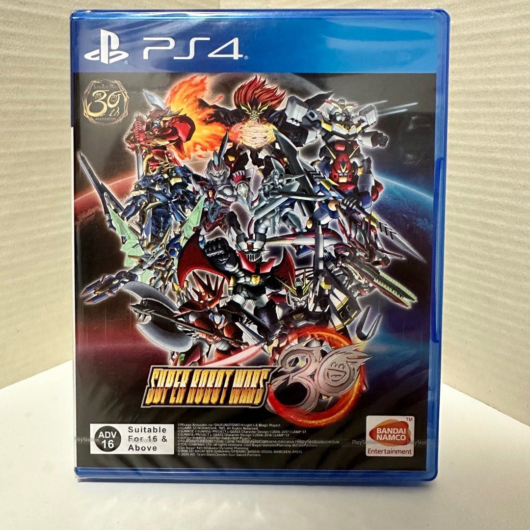 New and Sealed - PS4 Games - Super Robot Wars 30 - R3 English and Japanese  - Tactical Simulation RPG Adventure Game